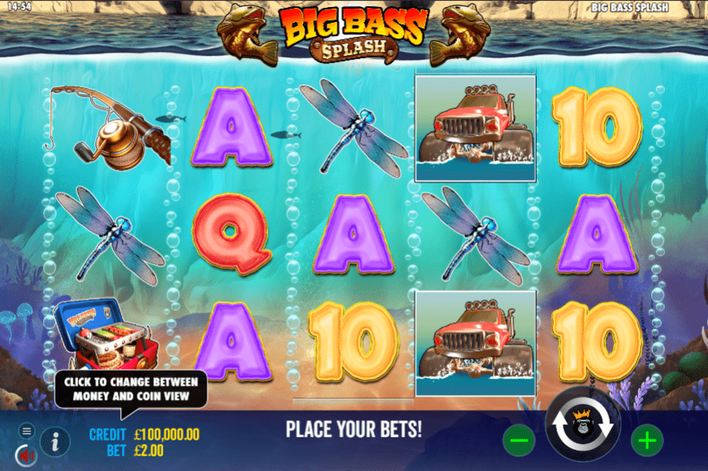 Big Bass Splash: Тегін немесе нақты ақшаға ойнаңыз